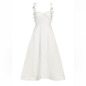 **LIKE NEW** Zimmermann Wonderland Corset Midi-Dress - SIZE 2 (6-8)